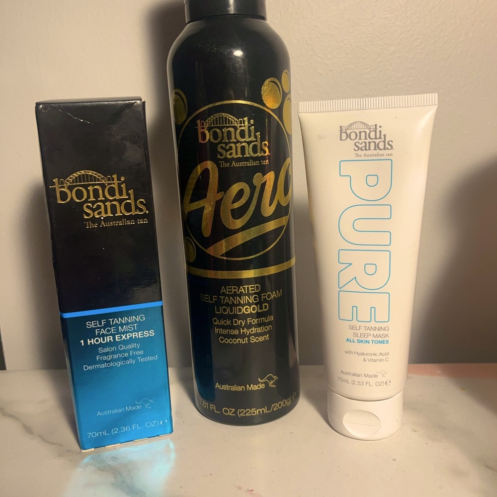 Self tanning products - Bondi Sands- Never opened, brand new! Awesome products